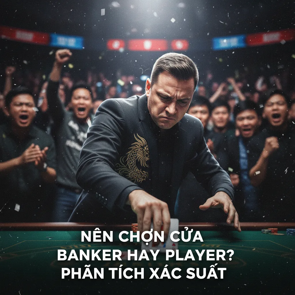 Cửa Player thắng trong một ván Baccarat