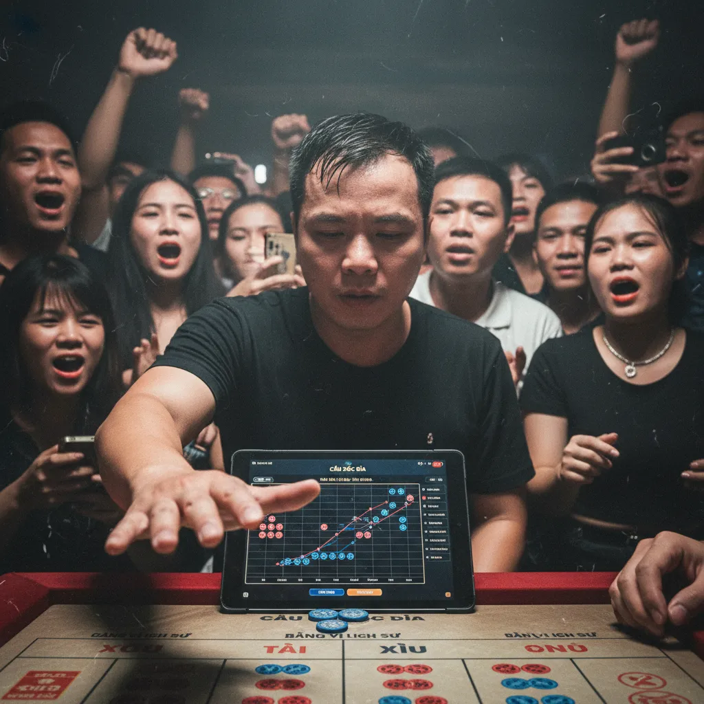 Ví dụ về cầu bệt Lẻ trong xóc đĩa