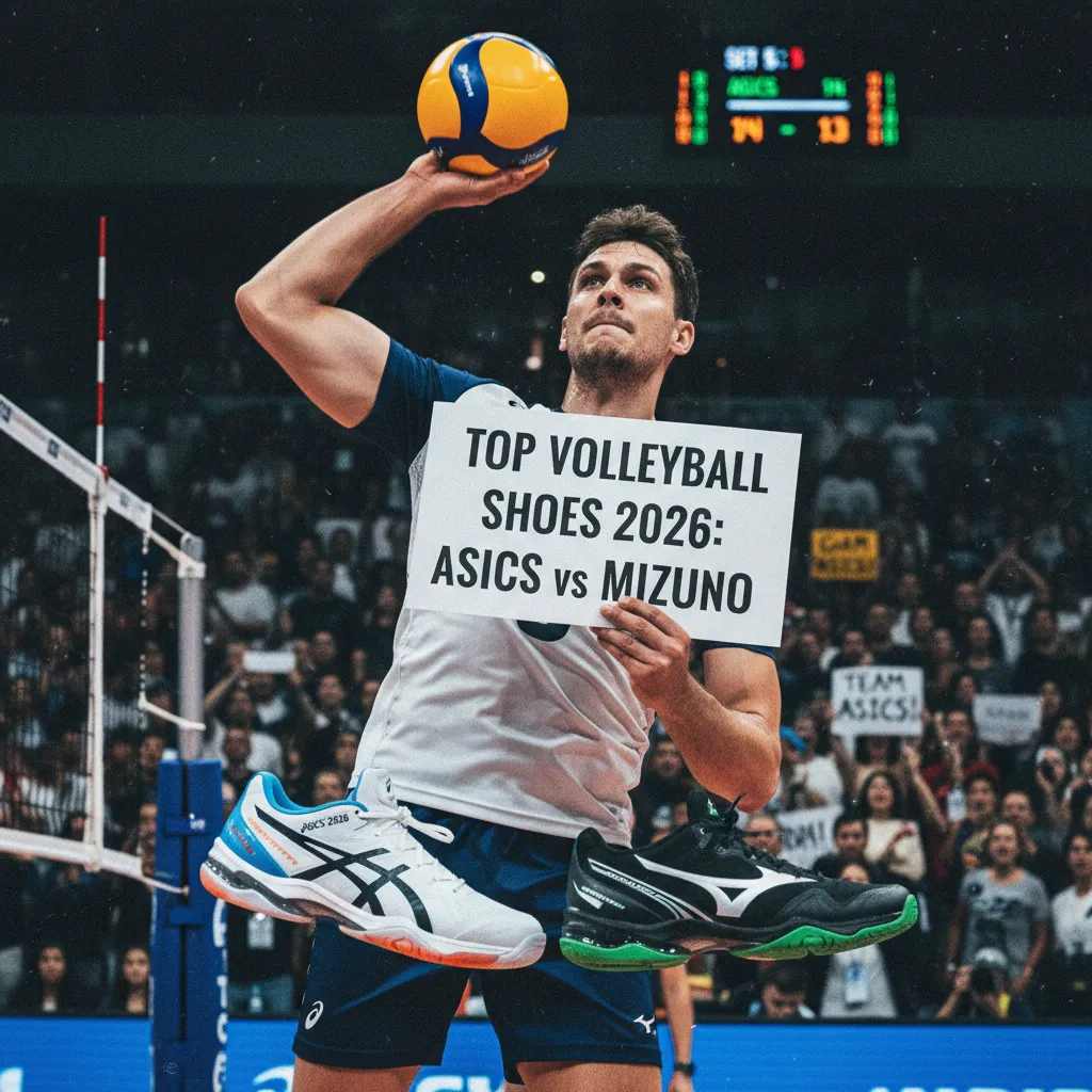 Asics và Mizuno: Cuộc đối đầu không hồi kết trên sân bóng chuyền