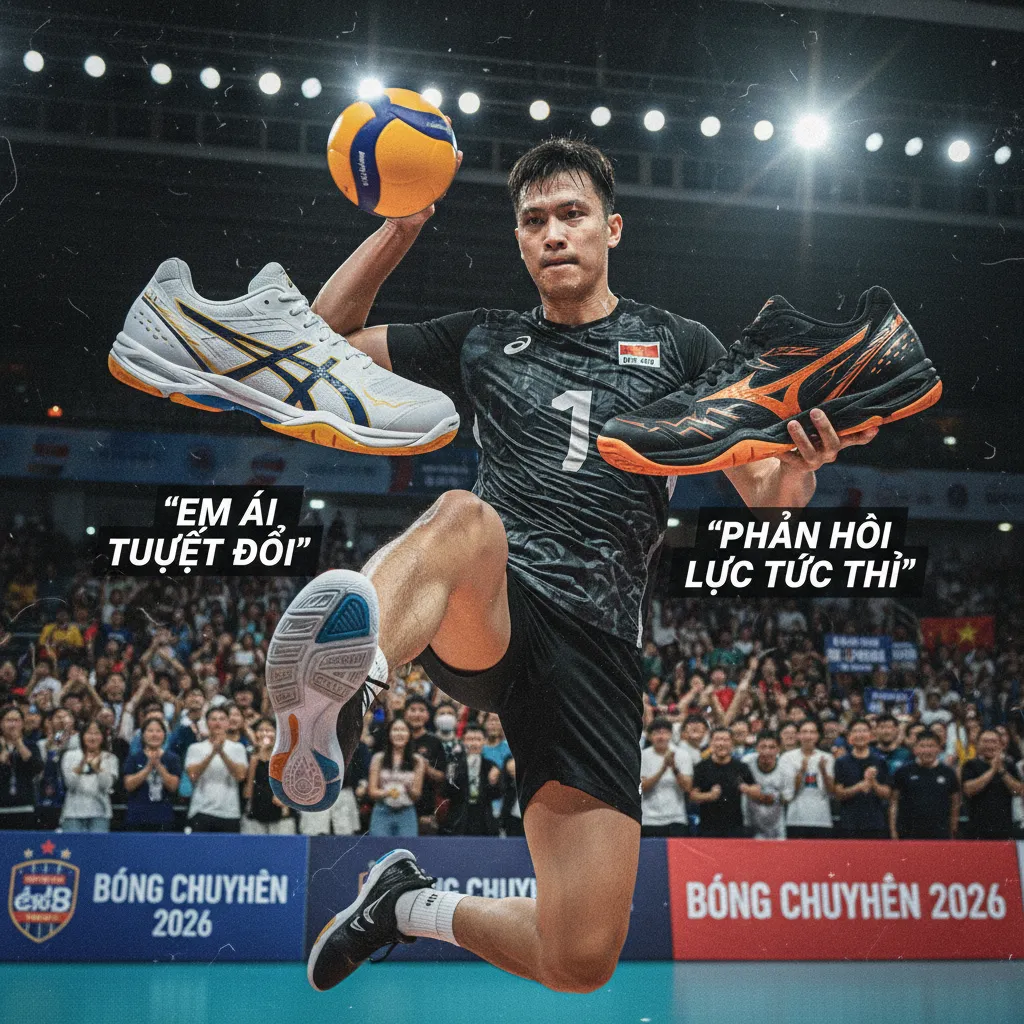 Các mẫu giày bóng chuyền Asics flagship năm 2026