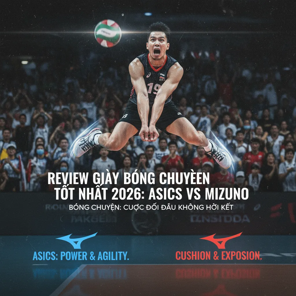 Các mẫu giày bóng chuyền Mizuno nổi bật năm 2026