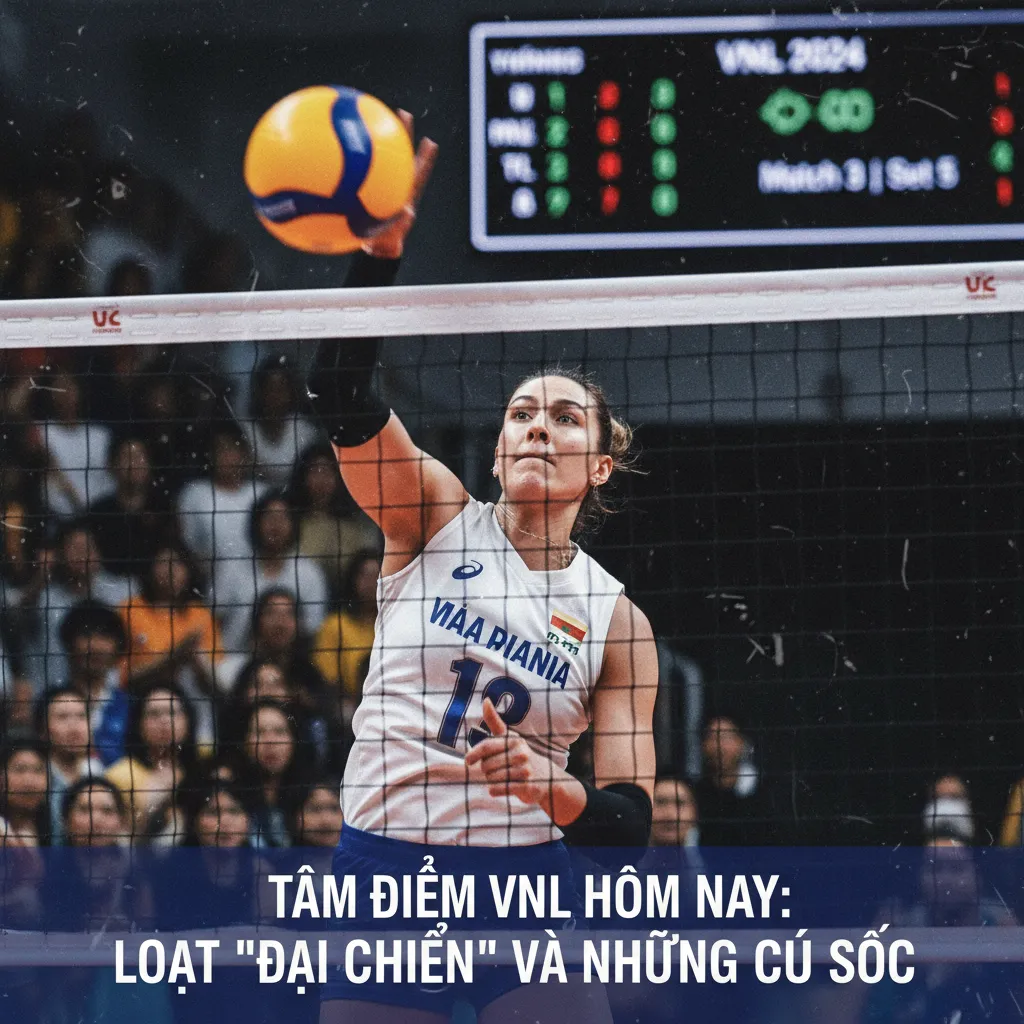 Tâm điểm VNL hôm nay: Loạt "đại chiến" và những cú sốc